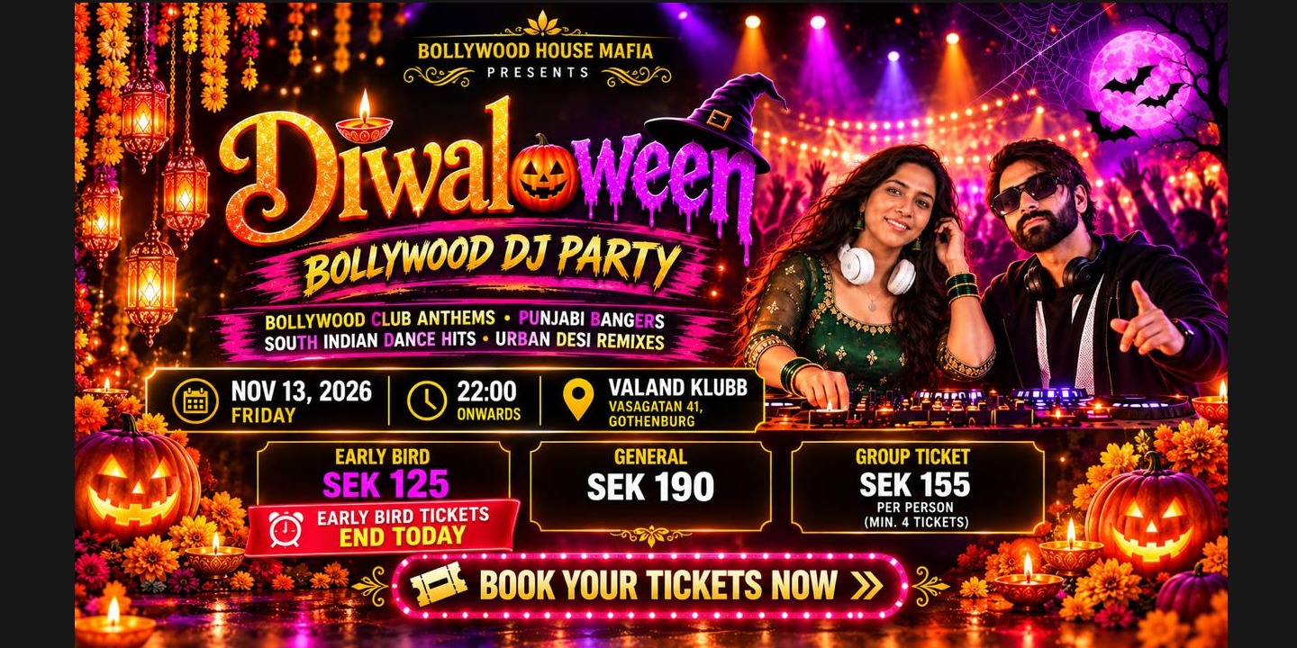 Diwaloween - Bollywood DJ Party